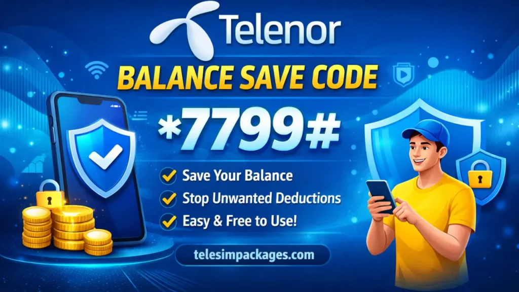 Telenor Balance Save Code