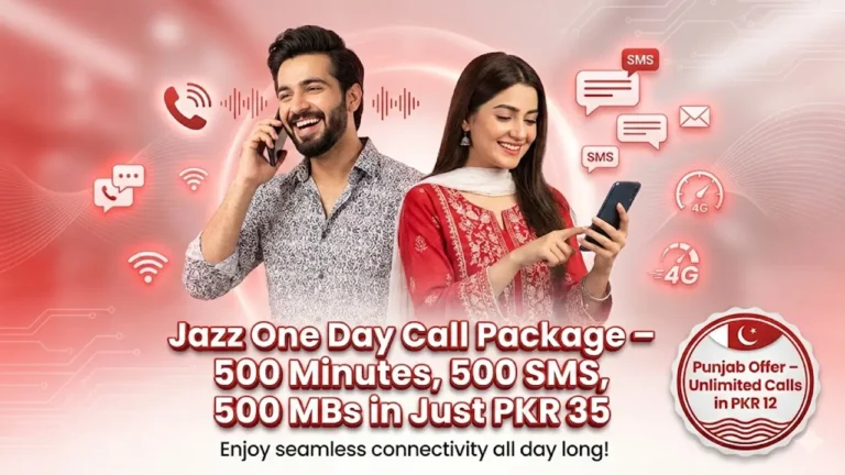 Jazz One Day Call Package Code Activate Daily Call Bundle