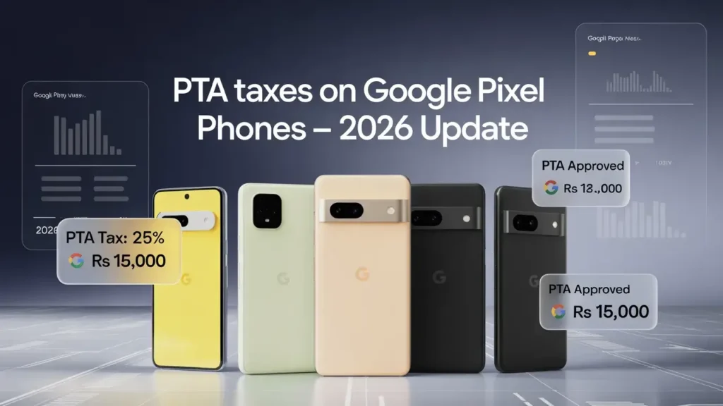 PTA Taxes on All Google Pixel Phones in Pakistan