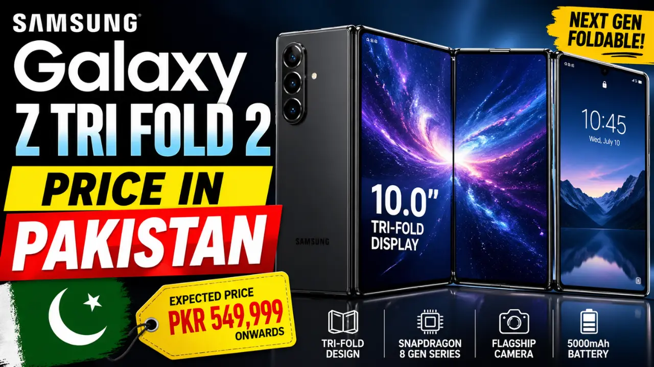 Samsung Galaxy Z Tri Fold 2 Price in Pakistan
