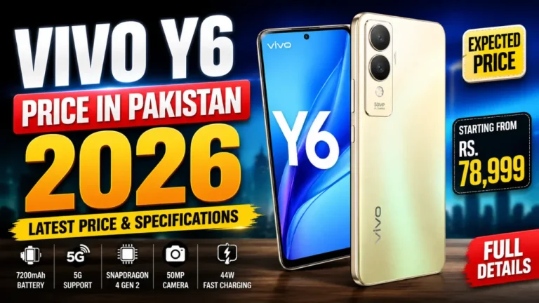 Vivo Y6 Price in Pakistan 2026