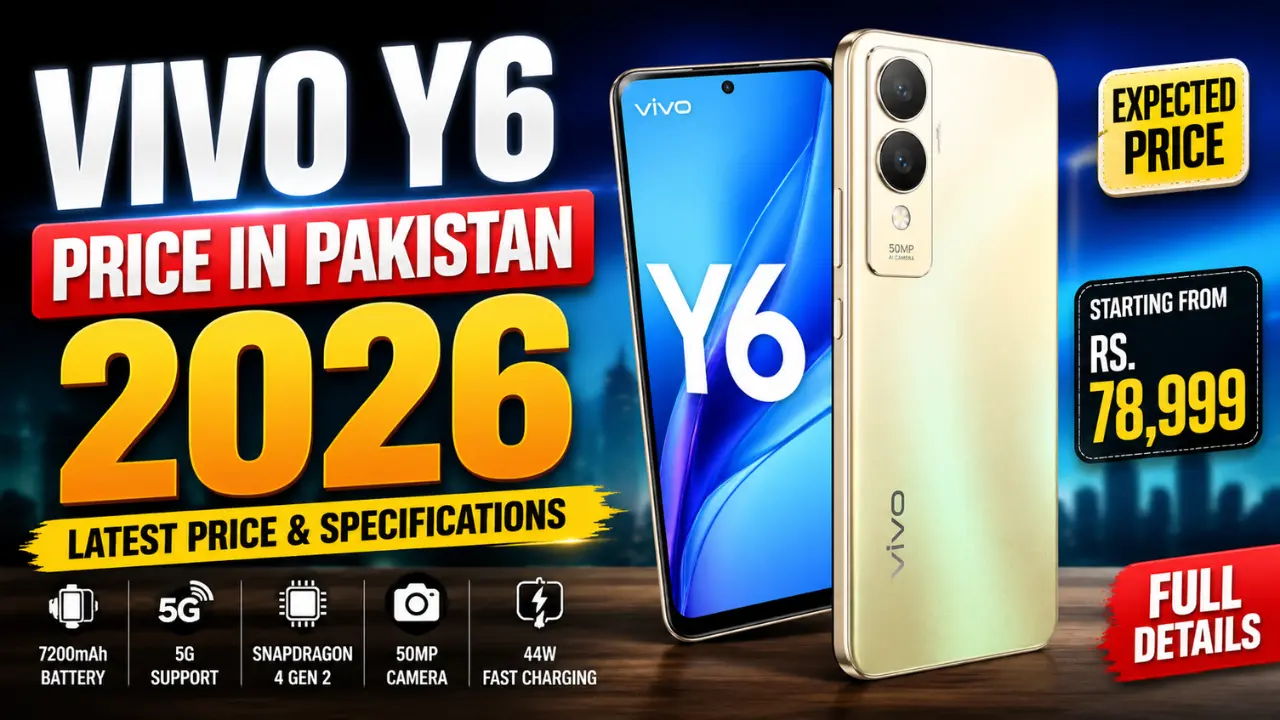 Vivo Y6 Price in Pakistan 2026