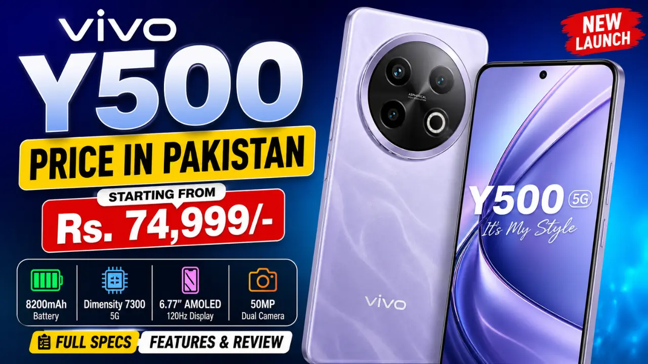 Vivo Y500 Price In Pakistan